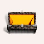 Goyard Minaudière Trunk Bag Black - Image 5